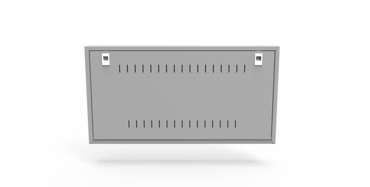 Segment RACK 2U do rozdzielnicy i-Future Kod: E.RS-H20-W20-D20-7035-00 Kolor: Szary (RAL 7035)