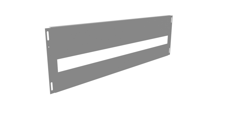 Zestaw rozdzielnica + maskownice + segmenty DIN i-Future w kolorze Grenton wysokość standard. szerokość standard. szara. E.MS-H20-W20-D20-7035-00
