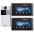 W skład zestawu wchodzi: Panel zewnętrzny IP Akuvox R20BX2 x1 Monitor wideodomofonowy IP 8" Akuvox S563W x2