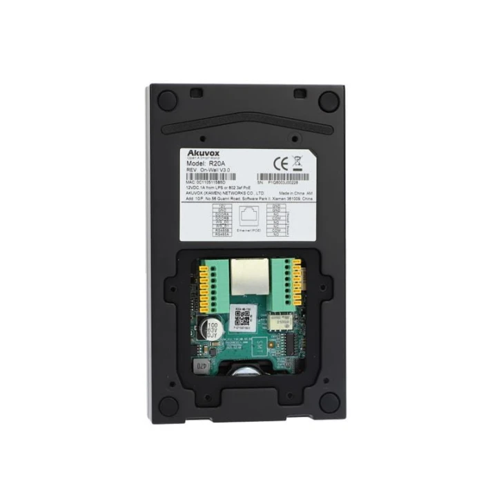 Kamera: 110 stopni Pozdzielczość: 2Mpx Połączenie: Przewodowe Podgląd zdalny: Tak Czytnik kart: Tak Szyfrator: Nie Klasa szczelności: IP65 Współpraca SIP, Onvif, Grenton, Fibaro