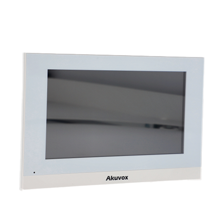 Monitor wideodomofonowy IP 7" System operacyjny Linux Komunikacja dwustronna z innymi urządzeniami bazującymi na protokole SIP Zasilanie: PoE Intercom, Dzwonek, Session Initiation Protocol Wymiary: 200(szer.) x 132(wys.) x 17.5(gł.) mm