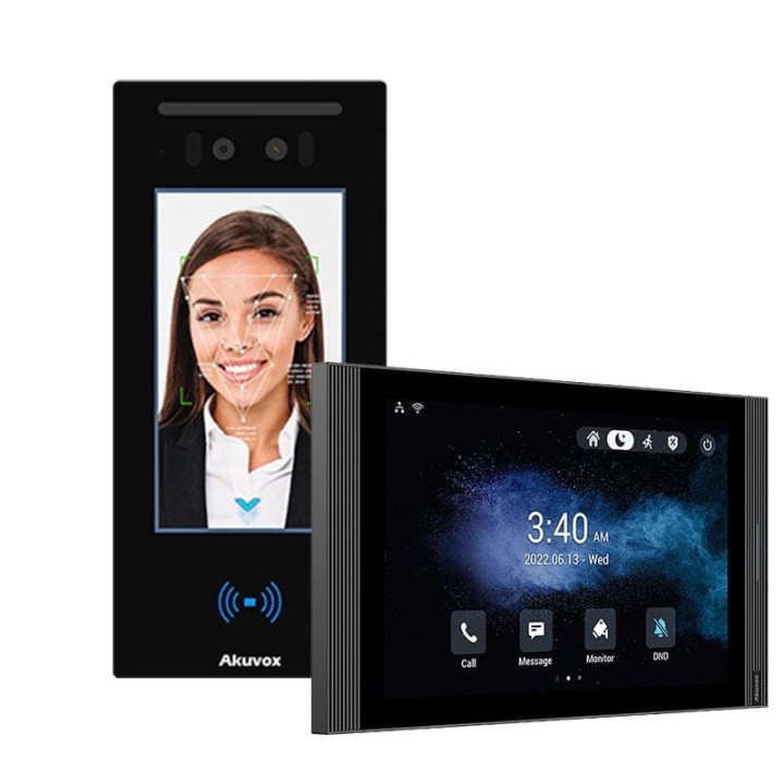 Panel zewnętrzny: 1x Panel E16C Panel wewnętrzny: 1x Monitor S567W Połączenie: Przewodowe Obsługa smartfonem: Tak Otwieranie furtki: Tak Otwieranie bramy: Tak Otwieranie kartą: Tak System Operacyjny: Android