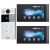 W skład zestawu wchodzi: Panel zewnętrzny IP Akuvox R20BX2 x1 Monitor wideodomofonowy IP 7" Akuvox S562 x2